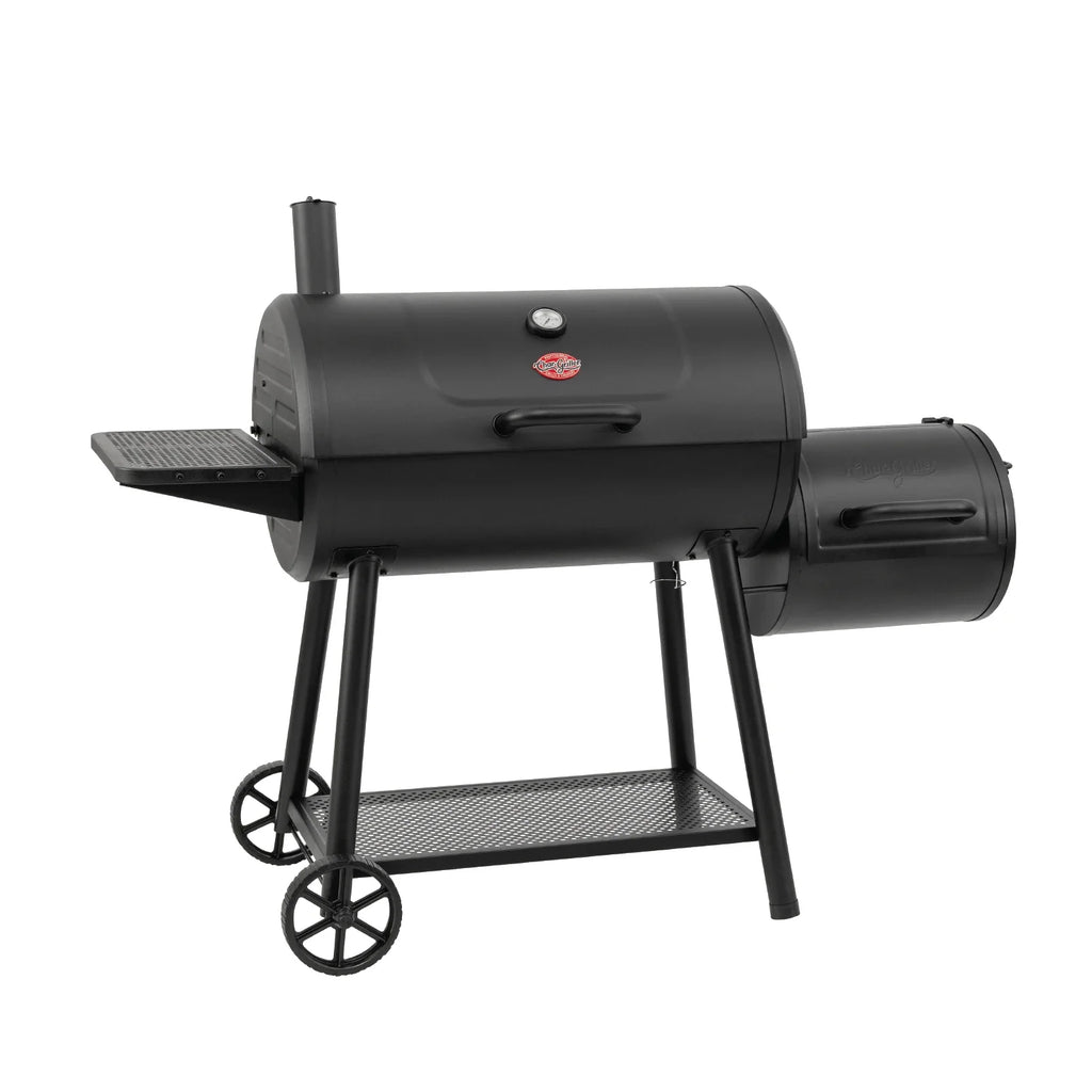 Lahmini® CHAR-GRILLER SMOKIN' CHAMP™ OFFSET SMOKER