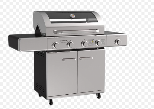 Lahmini® BEEF MASTER - Premium 4 Burner BBQ Gas GRILL and side burner
