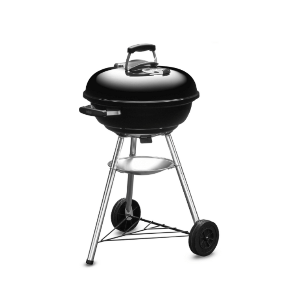 Lahmini® Weber Compact Kettle 47cm with Thermometer (18.5") Charcoal Grill