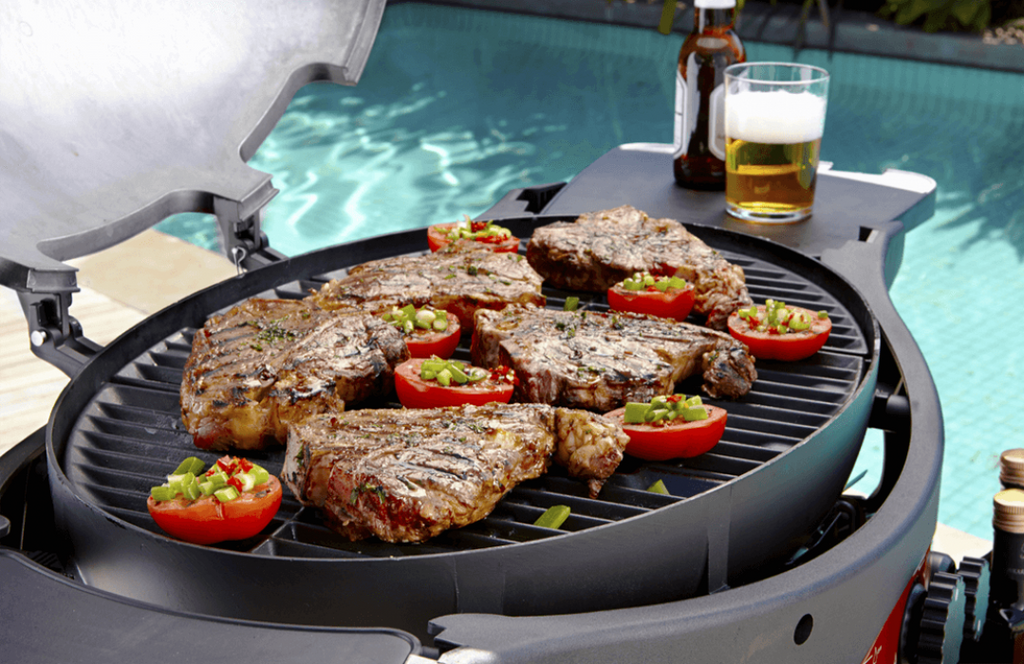 Lahmini®  by Ziegler & Brown Triple Grill LP Gas - Chilli Red