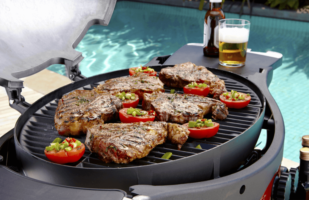 Lahmini®  by Ziegler & Brown Triple Grill LP Gas - Chilli Red