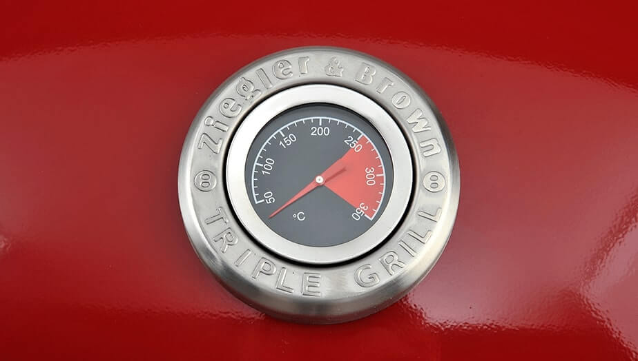 Lahmini®  by Ziegler & Brown Triple Grill LP Gas - Chilli Red